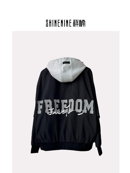 W332172818潮流字母连帽飞行夹克 商品图1