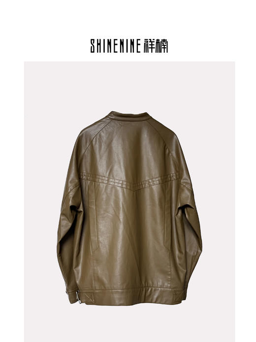 333872775时尚简约PU夹克 商品图1