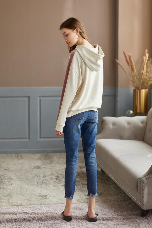 OLrain欧芮儿2018年秋浅杏色卫衣/绒衫 商品图6