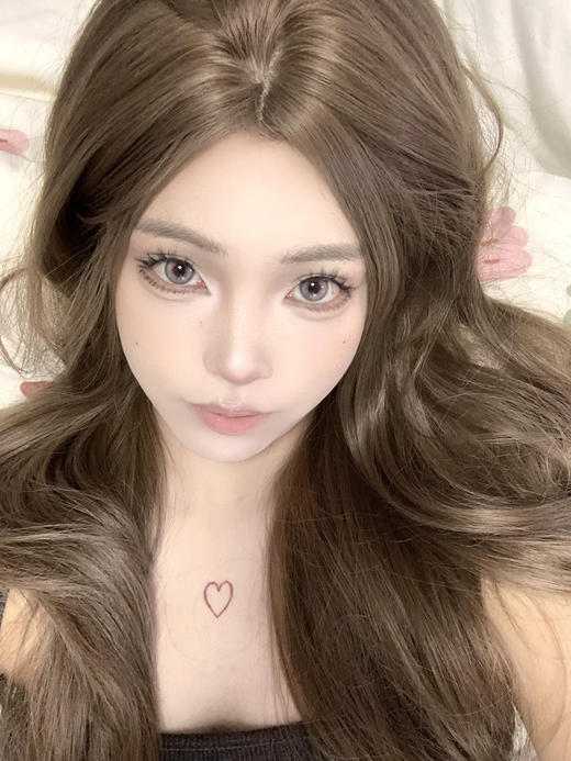 【中直径半年抛】Yolocon -  亚麻浅驼-14.2mm【半年抛 0-1000度 含有525/575】 商品图3