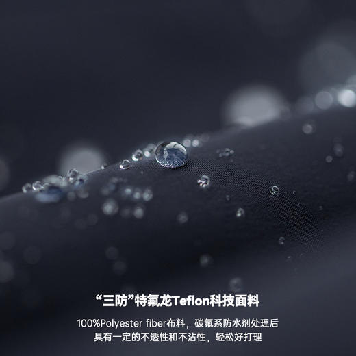 工装优选美式复古Teflon三防巴尔玛肯风衣翻领中长款大衣外套男秋 商品图2