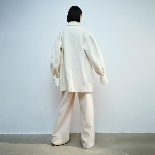 LIYIHAN多纽扣双面呢廊型长外套Y234D20302 商品图4