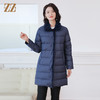 佐尔美冬季新款 经典简约貂毛领羽绒服外套女E14YM37 商品缩略图2
