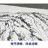 【大彩图】横幅工笔画白描底稿《泰山》临摹勾线山水底稿FS09 商品缩略图4