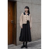 鹿向南《西西女孩》 春秋新款漂亮半身裙女法式复古显瘦A字裙高腰 商品缩略图2