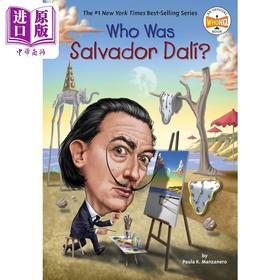 【中商原版】谁是萨尔瓦多达利Who Was Salvador Dali 英文原版 儿童人物传记读物故事书 人文百科 进口儿童读物8-12岁