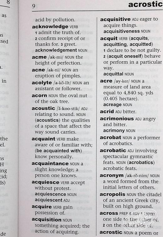 【中商原版】牛津大学出版社 Paperback Oxford Large Print Dictionary 平装牛津大印刷字典 商品图8