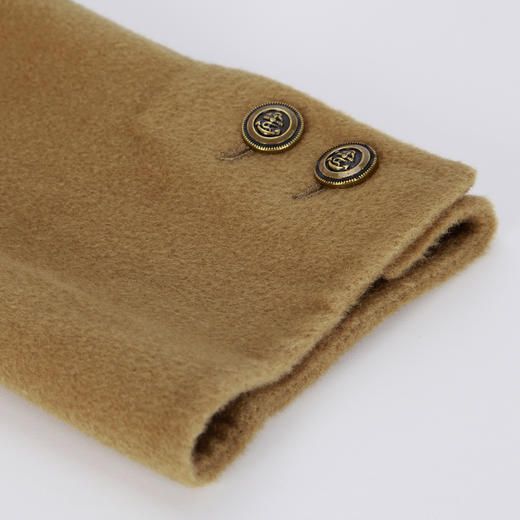 NH931斯尔丽23冬上新时尚减龄正肩显瘦肩部手工辑线双面呢大衣 商品图5