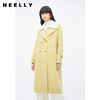 NEELLY纳俪商场同款100%绵羊毛针织翻领双面呢大衣女冬双排扣外套N23111N01135 商品缩略图0