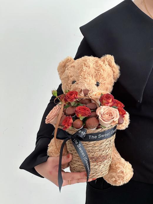 不“栗”不弃 小熊抱抱桶 · 花桶 商品图0