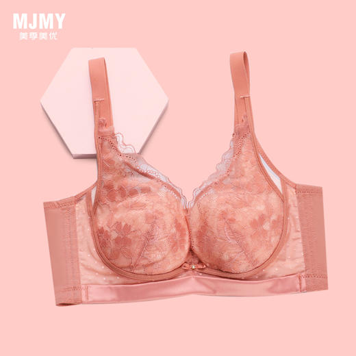 美季美优W351B11B双层蕾丝芒果杯文胸B/C 商品图0