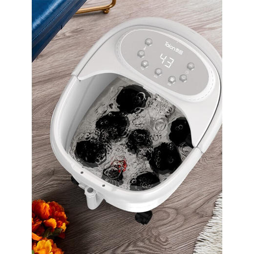 杞冠臻选 | 泰昌（Taicn）养生足浴器 旗舰款TC-09AZ4B 尊享款 TC-09AZ6B 电动按摩 水电分离 智能温控 36cm高 商品图3