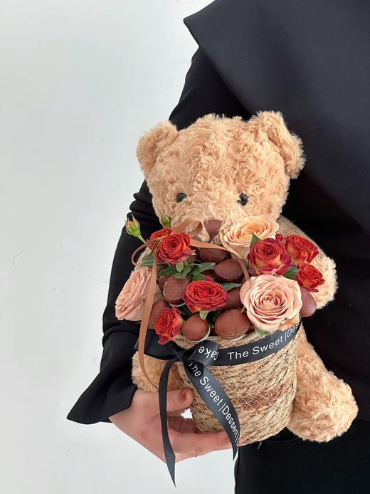 不“栗”不弃 小熊抱抱桶 · 花桶 商品图2