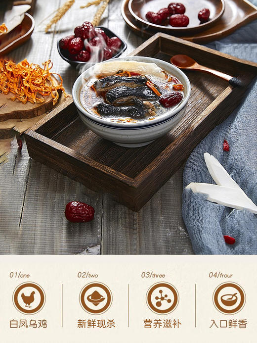 【斌哥优选】泰和原种乌鸡，能入药的鸡，清水煮都好吃. 商品图3