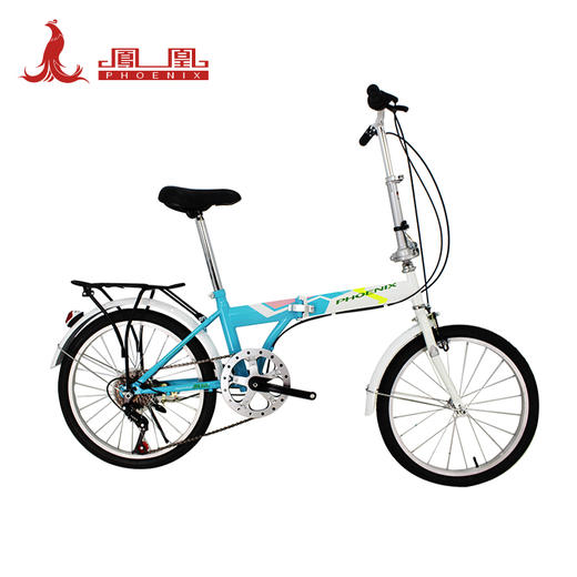 凤凰20寸变速折叠自行车（优雅） 商品图0