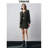 VIMAGE纬漫纪冬季新款时尚气质个性显瘦百搭包臀半身裙短裙女V2006624 商品缩略图1
