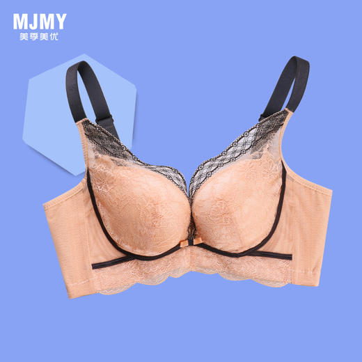 美季美优B风之寄语系列云感棉杯文胸W351B12 商品图0