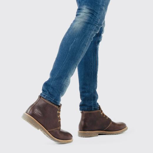 西班牙原产羊毛款皮毛一体男士皮鞋皮靴棕色GLC4(高品质纯天然羊毛内衬) 商品图3