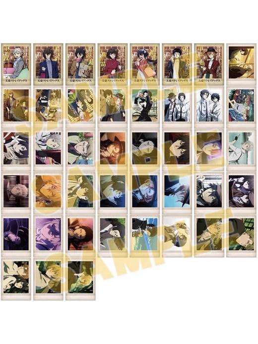 文豪野犬 拍立得 第二弹 全43种 10包/盒 谷子 商品图0