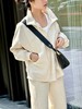 【高品质私服】【小禾同款保棉牦牛绒针织小立领拉链卫衣】落肩版型设计，小慵懒小时髦，柔软亲肤，打造年轻感时髦造型【无标出货 介意慎拍】 商品缩略图0