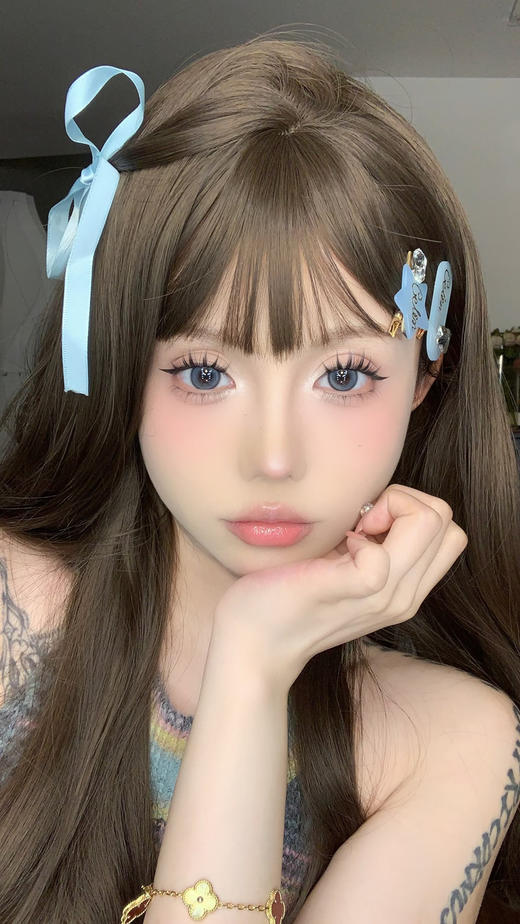 【中直径半年抛】Yolocon - 淡水眼泪 -14.2mm【年抛 0-1000度 含有525/575】 商品图4