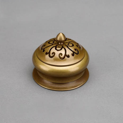 如意莲花香篆套熏香炉 商品图0