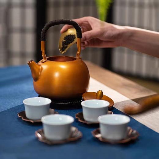 朱炳仁·铜｜菊庆吉瑞套装 145*130*185MM/约0.99KG 商品图2