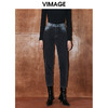 VIMAGE纬漫纪冬季新款时尚通勤休闲显瘦百搭牛仔裤V2005626 商品缩略图3