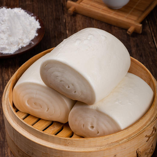 【包邮套餐】祐康实惠装800g葱油大花卷/刀切大馒头*3包 商品图4
