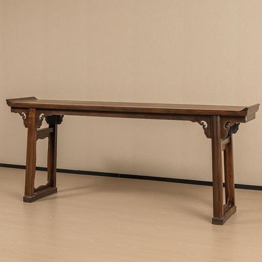 清 红木夹头榫如意云纹翘头案 商品图4