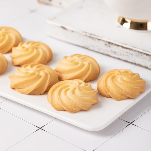 桂香苑牛油曲奇饼干松香酥脆奶香浓郁零食点心代餐小食 商品图3