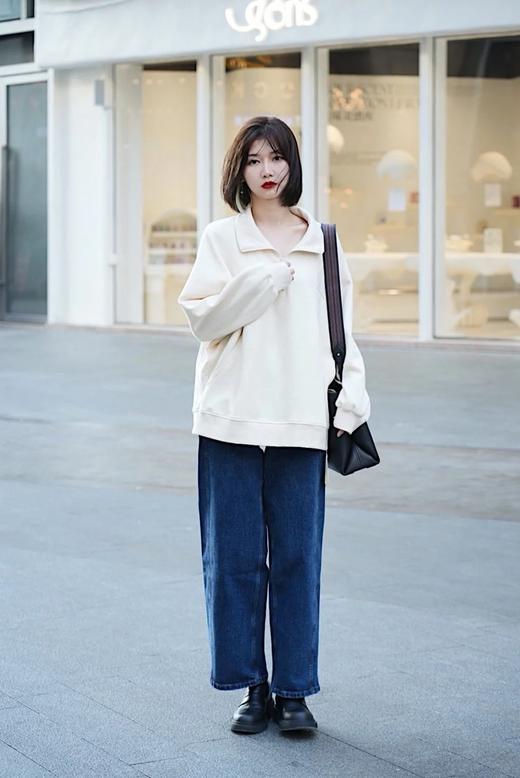 【高品质私服】【小禾同款保棉牦牛绒针织小立领拉链卫衣】落肩版型设计，小慵懒小时髦，柔软亲肤，打造年轻感时髦造型【无标出货 介意慎拍】 商品图12