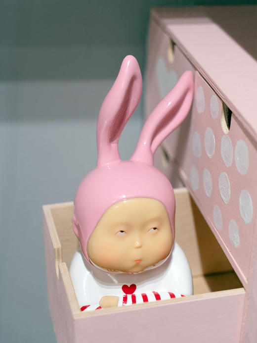 稀奇艺术《表情包系列》握草办公室客厅桌面雕塑摆件创意礼品 商品图1