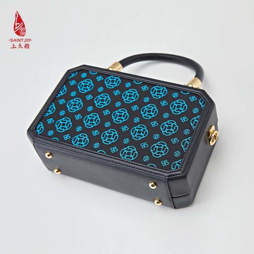 SAINTJOY/上久楷 宋锦女式拎包   上久福钱 BWS23A0301 商品图12
