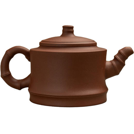 《一品竹壶》 瞿华娣  省陶瓷艺术名人、正高级工艺美术师（研究员级高级工艺美术师）、正高级乡村振兴技艺师、宜兴紫砂陶合格承传人、著名中青年女陶艺家 商品图5