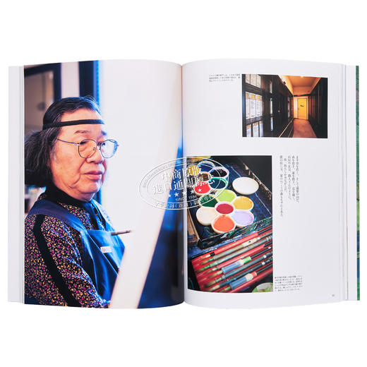 【中商原版】原田泰治 在野外小路散步的画家 新版 进口艺术 原田泰治 野の道を歩く画家 別冊太陽編集部 平凡社 日文原版 商品图7