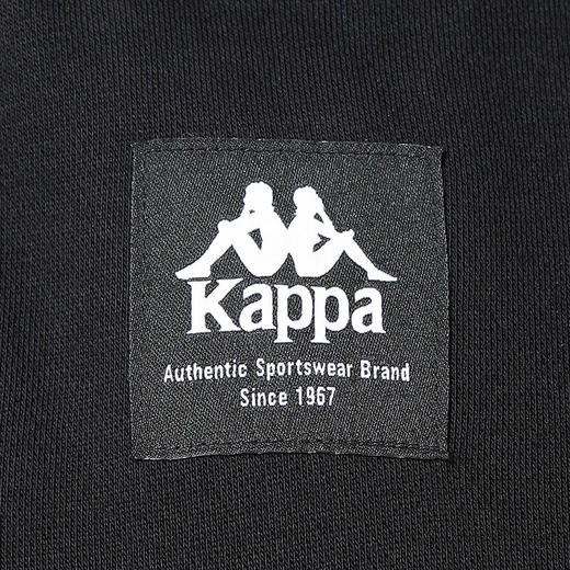 Kappa针织休闲裤2023新款女加绒运动裤黑色简约长裤小脚卫裤K0D82AK70 商品图7