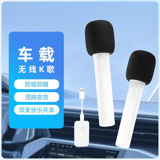 TS6/TS7专享｜无线车载麦克风「双支装」 商品图0