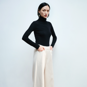 LIYIHAN简约羊绒打底衫Y234M034