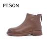 【自营】PT'SON/百田森  简约纯色短靴 PFSD3001 商品缩略图5