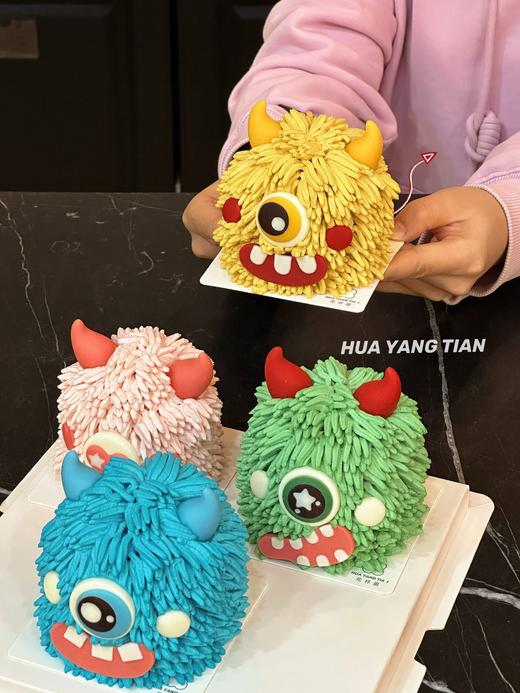 【四拼礼盒】小毛怪奶糕 · 甜品礼盒·万圣节限定 商品图0