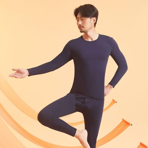福利款~雀说保暖内衣纯棉秋衣秋裤男女套装AL 2019DB991128 商品图2