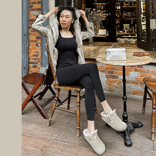 【远红外科技面料】无T线火山加绒自热瑜伽裤 商品图4