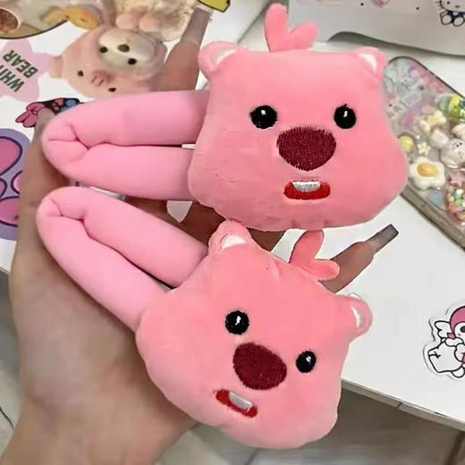 loopy海狸发饰三件套！！谁能拒绝咱们可爱憨憨loopy淀粉肠州 一应俱全的loopy发饰三件套 商品图1