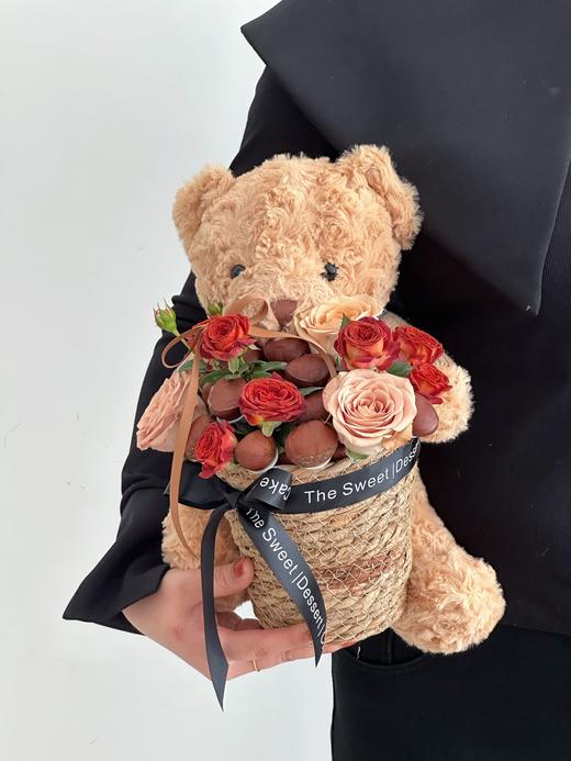 不“栗”不弃 小熊抱抱桶 · 花桶 商品图1