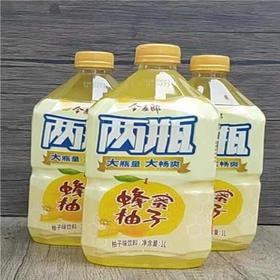 【10元4瓶】今麦郎大瓶蜂蜜柚子饮料1L（0403539）