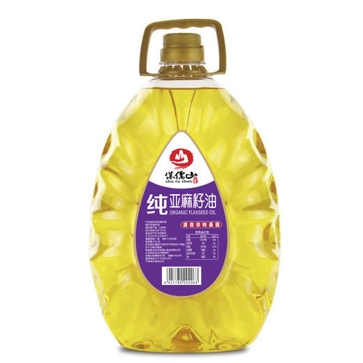 武汉侏儒山亚麻籽油5L/亚麻籽油2.5L 商品图3