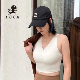 壁虎瑜伽【2310SY267】高弹裸感美背背心（可拆卸胸垫）【5天发货】