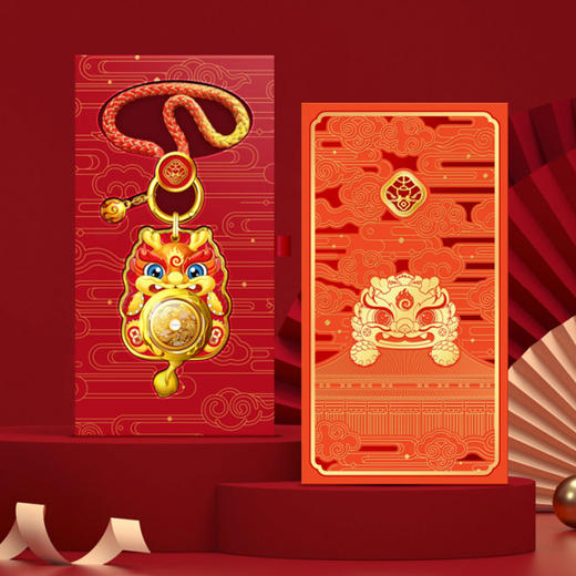 福运龙·平安符 纯金挂件 车挂 包挂 商品图1