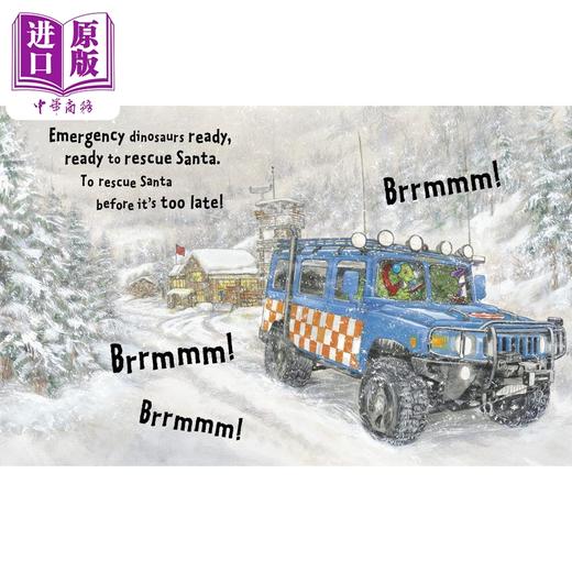 【中商原版】Dinosaur Zoom 超级恐龙7册套装 英文原版绘本 挖掘机Dig 火箭Rocket 救援队Rescue 拖拉机Farm 海盗船Pirates 商品图4